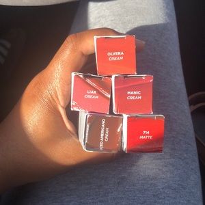 Urban Decay VICE lipstick. Great quality and lasts for hours. 3 for $25